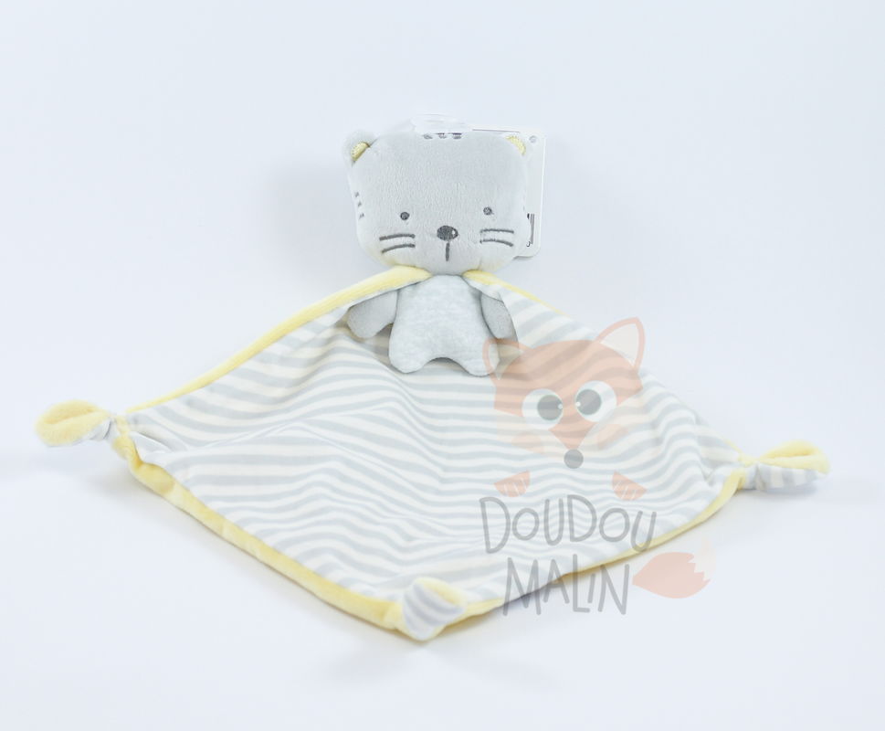  baby comforter tigger grey yellow 